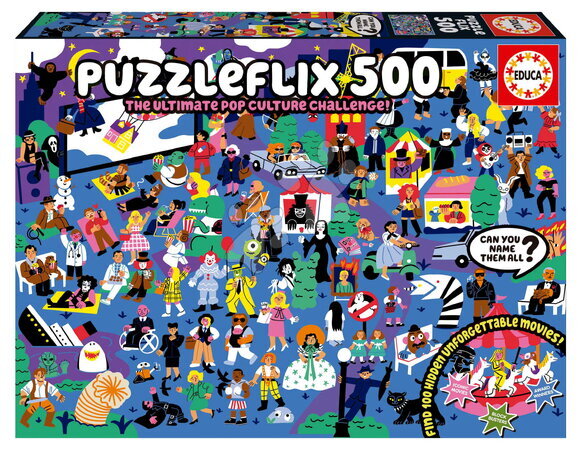 Puzzle 500 piezas - Puzzle PuzzleFlix Educa