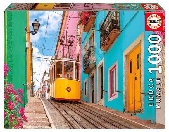 1000-delige puzzel - Puzzel Colourful Lisbon Educa