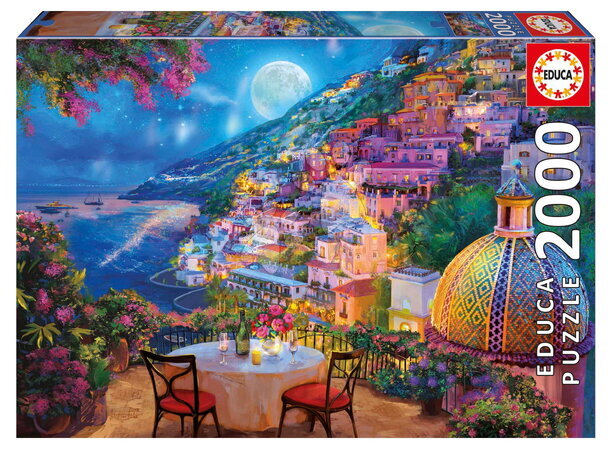 Puzzle 2000 dielne - Puzzle Positane Date Night Educa