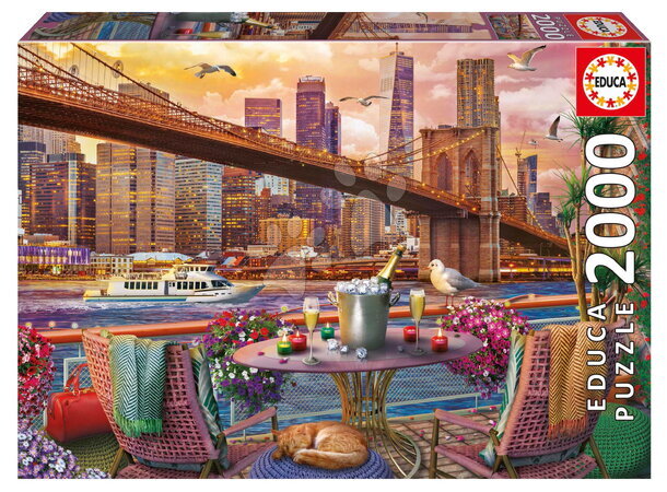 Puzzle 2000 dielne - Puzzle NY Romance Educa