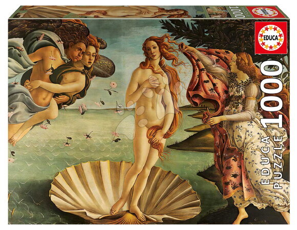 1000-delige puzzel - Puzzel De geboorte van Venus Educa