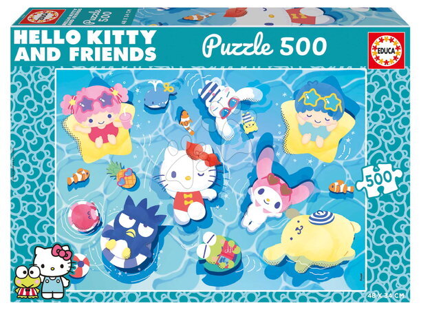 Puzzle 500 piezas - Puzzle Hello Kitty & Friends Educa