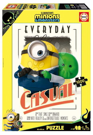1000-delige puzzel - Puzzel Minions Educa