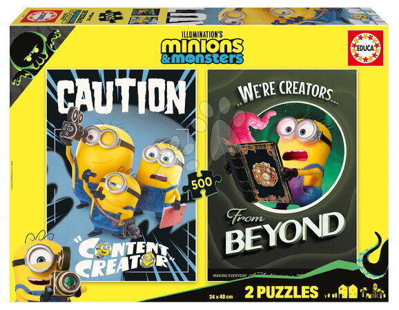 Puzzle 500 piezas - Puzzle Minions Educa