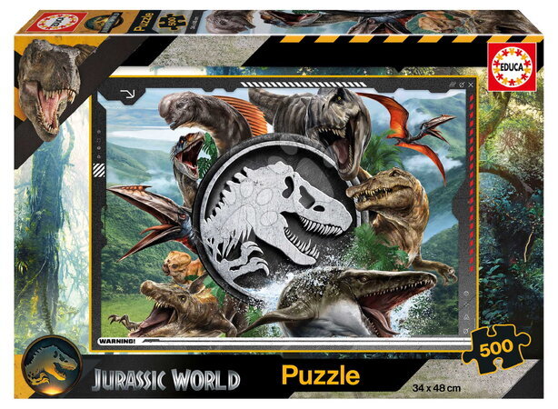 Puzzle 500 piezas - Puzzle Jurassic World Educa