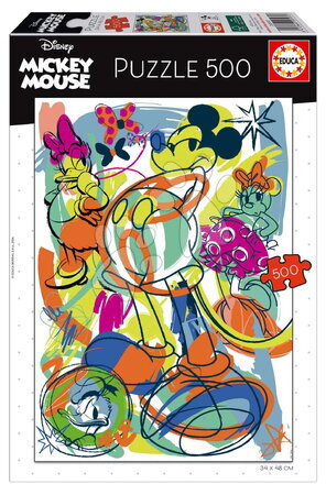 Puzzle 500 piezas - Puzzle Mickey & Friends Educa