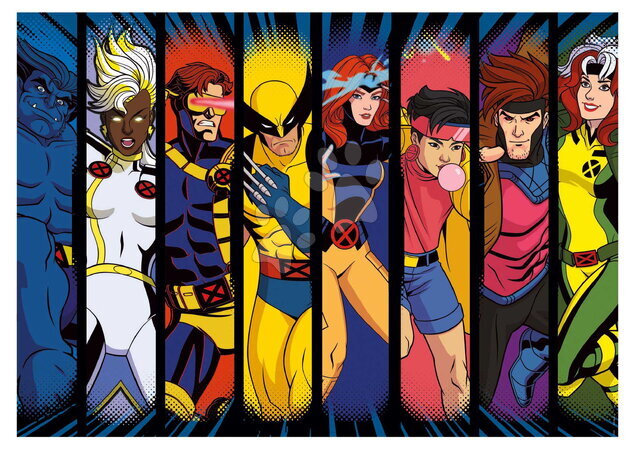 1000-delige puzzel - Puzzle X-Men 1997 Educa_1
