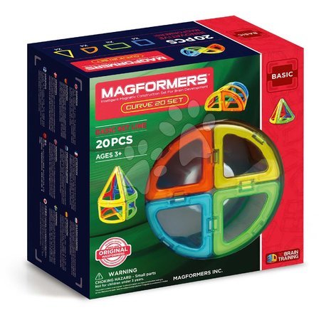 Bausätze Magformers  - Magnetisches Bauset „Curve Set Basic“ von Magformers – Bögen - 3