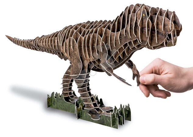 Puzzle és társasjátékok - Puzzle dinoszaurusz T-Rex 3D Creature Puzzle Educa_1