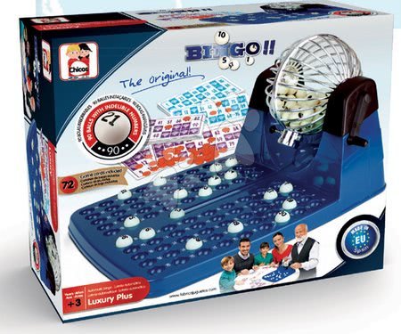 Jocuri de societate în limbi străine - Joc de societate Lotto Bingo Deluxe 72 Educa - 1