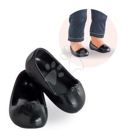 Oblečení pro panenky - Boty balerínky Ballerines Noires Ma Corolle_1