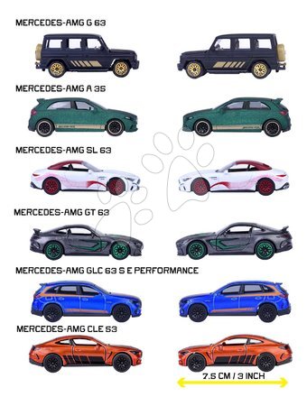 Modelle - Autíčko Mercedes-AMG Deluxe Majorette - 2