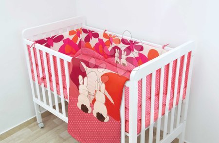 Detská izba a spánok - Súprava do postieľky Joy Rabbits Pink toT's-smarTrike