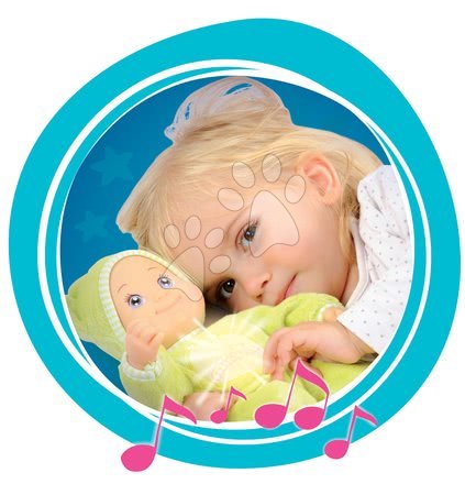 Panenky od 9 měsíců - Panenka se zvukem a světlem DouDou MiniKiss Smoby - 1