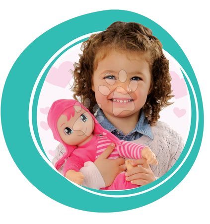 Bábiky od 9 mesiacov - Bábika s nahrávaním zvuku Murmures MiniKiss Smoby - 1
