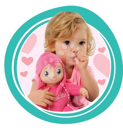 Bábiky od 9 mesiacov - Bábika s nahrávaním zvuku Murmures MiniKiss Smoby - 3