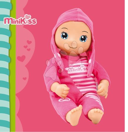 Bábiky od 9 mesiacov - Bábika s nahrávaním zvuku Murmures MiniKiss Smoby - 4