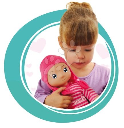 Bábiky od 9 mesiacov - Bábika s nahrávaním zvuku Murmures MiniKiss Smoby - 5