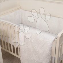 Oprema za dojenčka - Sestavljanka za posteljico Pure White Flowers toT's-smarTrike