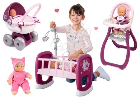 Set bábika Minikiss Smoby