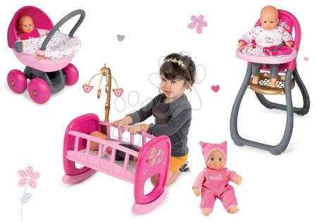 Dojenčki in dodatki - Komplet dojenček Minikiss Smoby - 19