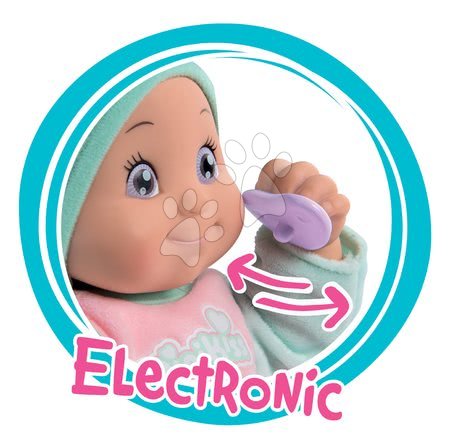 Panenky od 9 měsíců - Panenka s dudlíkem MiniKiss Smoby - 3