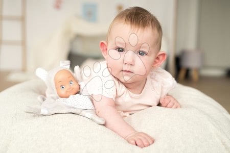 Panenky od 9 měsíců - Panenka v kostýmu Zajíček Animal Doll MiniKiss Smoby - 17