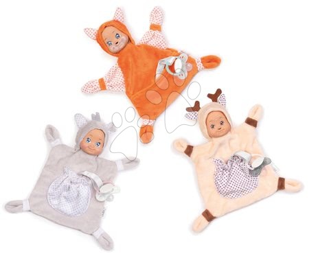 Igrače za najmlajše - Set 3 živalic za crkljanje Animal Doll MiniKiss Smoby_1