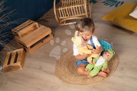 Păpuși de la 9 luni - Păpușă în costum de crocodil melc și dinozaur Minikiss Croc Smoby - 16