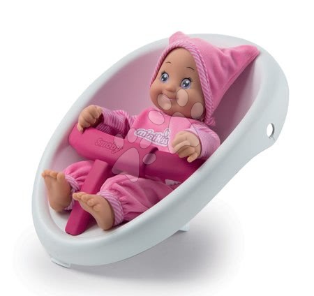 Dětská chodítka - Chodítko a kočárek s autosedačkou MiniKiss 3v1 Smoby - 6