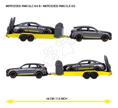 Modelle - Autíčko s prívesom Mercedes-AMG Deluxe Majorette - 2