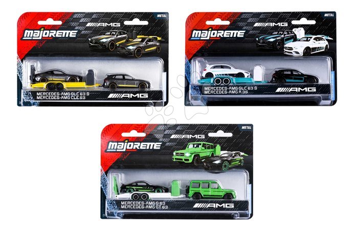 Modelle - Autíčko s prívesom Mercedes-AMG Deluxe Majorette - 7