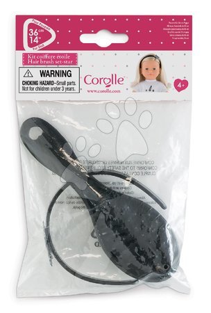 Vêtements pour poupées - Brosse à cheveux Hrebeň Hair Brush Set Star Ma Corolle - 4