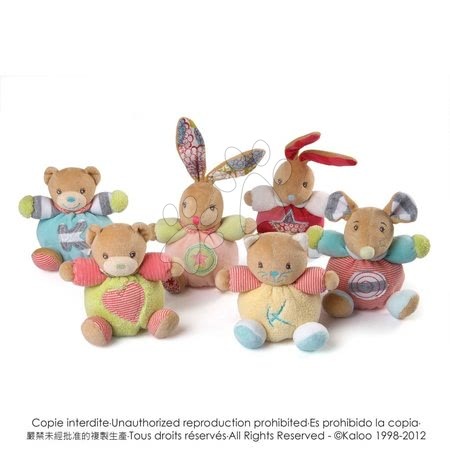 Plyšoví medvědi - Plyšový medvídek Bliss-Mini Chubbies Kaloo - 1