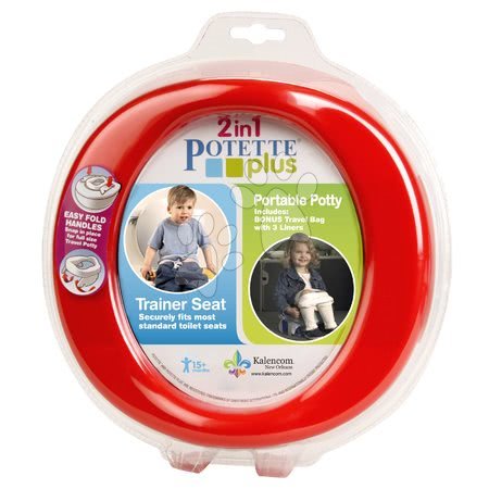 Nočníky a redukcie na toaletu - Cestovný nočník/redukcia na WC Potette Plus - 3