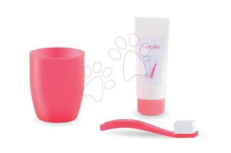 Játékbaba kiegészítők - Fogkrém fogkefével Clean Teeth Ma Corolle