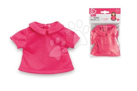 Oblečení pro panenky - Oblečení Polo Shirt Pink Ma Corolle - 4