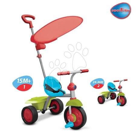 Tříkolky od 15 měsíců - Tříkolka Fun Plus smarTrike - 1