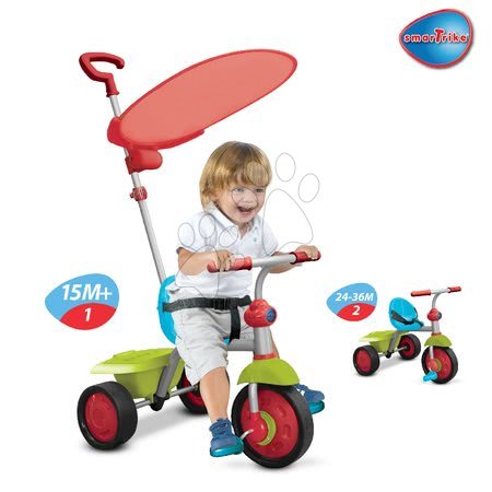 Tříkolky od 15 měsíců - Tříkolka Fun Plus smarTrike - 4