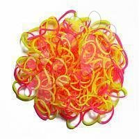 Loom Bands Gummibänder - Original Gummibänder von Rainbow Loom zweifarbig_1