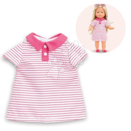 Corolle - Oblečenie Polo Dress Pink Ma Corolle