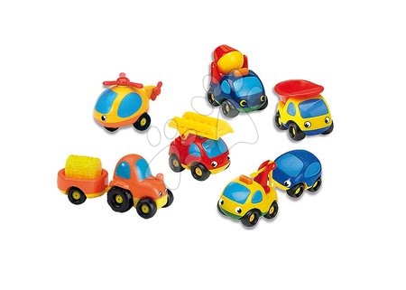 Play vehicles and driving simulators - Vroom Planet Smoby Toy Car Set - 8 pieces