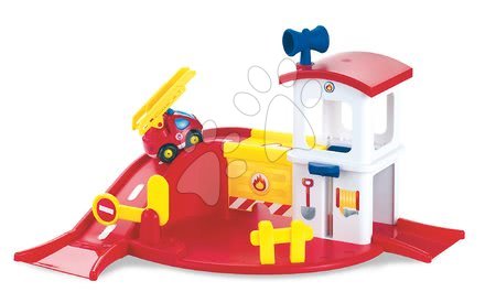 Spielzeugautos und Simulator - Feuerwache Vroom Planet Smoby mit 4 Spielzeugautos ab 18 Monaten