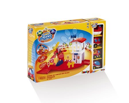 Garáže  - Hasičská stanice Vroom Planet Smoby_1