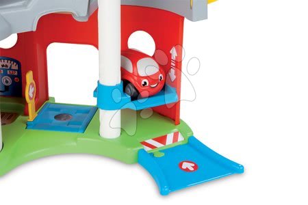 Garaže - SMOBY 211109 Vroom Planet poschodová garáž s 1 autíčkom, + 18 m,  35*22,5*29 cm - 3