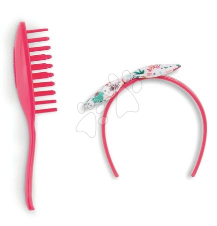 Doplňky pro panenky - Hřeben Hair Brush Set TropiCorolle Ma Corolle - 2