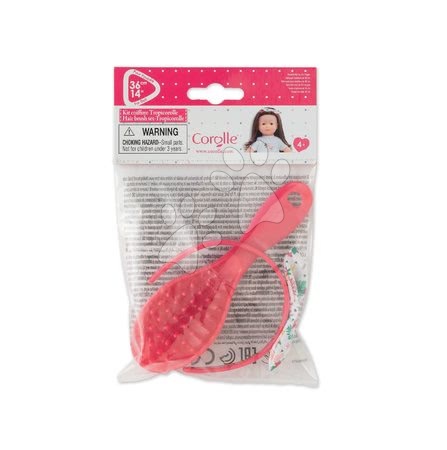 Doplňky pro panenky - Hřeben Hair Brush Set TropiCorolle Ma Corolle - 4