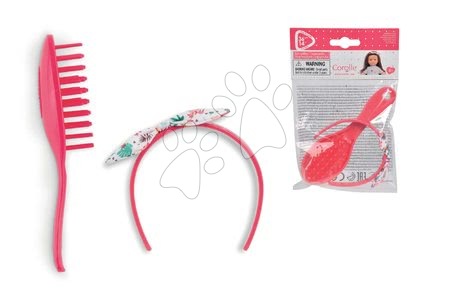 Doplňky pro panenky - Hřeben Hair Brush Set TropiCorolle Ma Corolle - 5