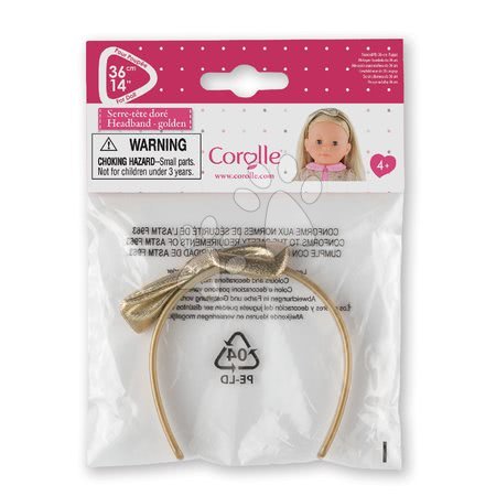 Oblečení pro panenky - Čelenka Headband Golden Ma Corolle - 3