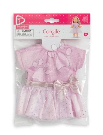 Játékbaba ruhák - Ruhácska Sparkling Dress Pink Ma Corolle - 6